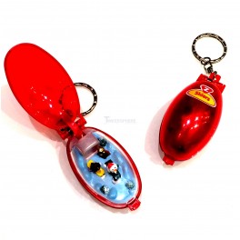 Skiers Windup Christmas Ornament Skiers Windup Christmas Ornament