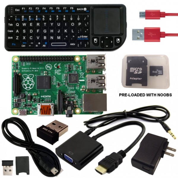 $119.99 - Ultimate Raspberry Pi B+ XBMC Multimedia Center Kit ...