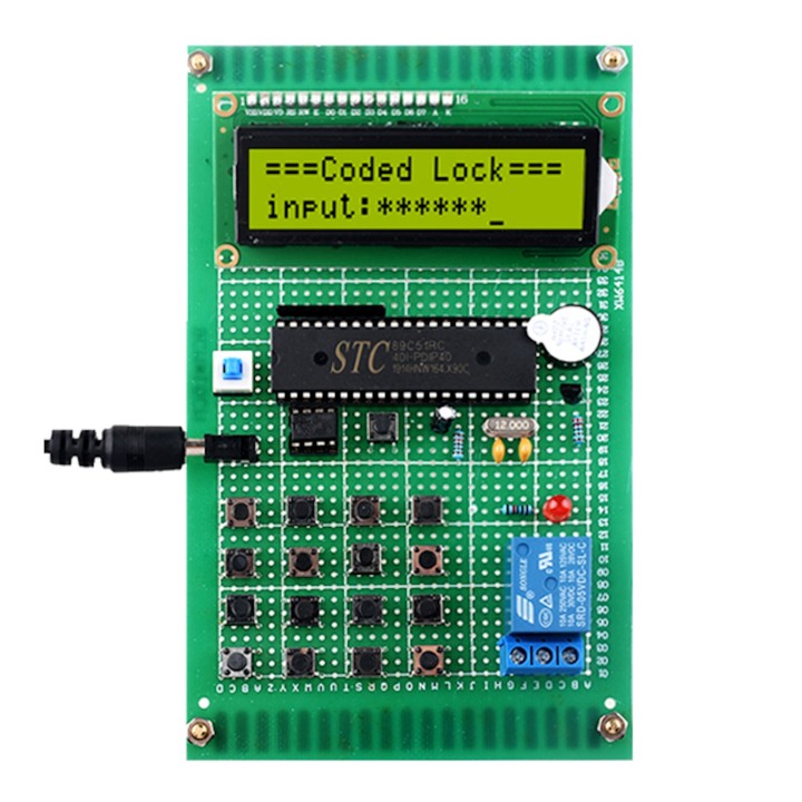Password Code Combination Keypad Lock Soldering Kit DIY