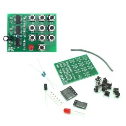 Password Code Combination Keypad Button Matrix Soldering Kit DIY
