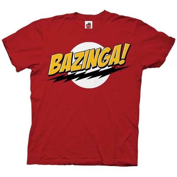 $17.90 - Bazinga T-Shirt: Big Bang Theory - Tinkersphere