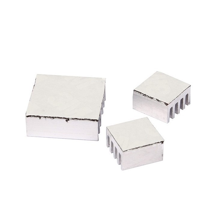 Self Adhesive Raspberry Pi Heatsink Set 3pc