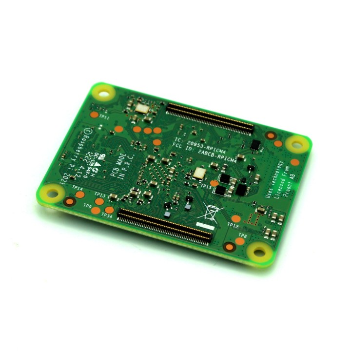 Raspberry Pi Compute Module 4, CM4, 1GB RAM, 8GB eMMC, BCM2711, ARM Cortex-A72 CM4101008