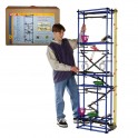 Chaos Mega Marble Run 602pc Set Rube Goldberg Toy Kit 6 Foot Tall Extra Large