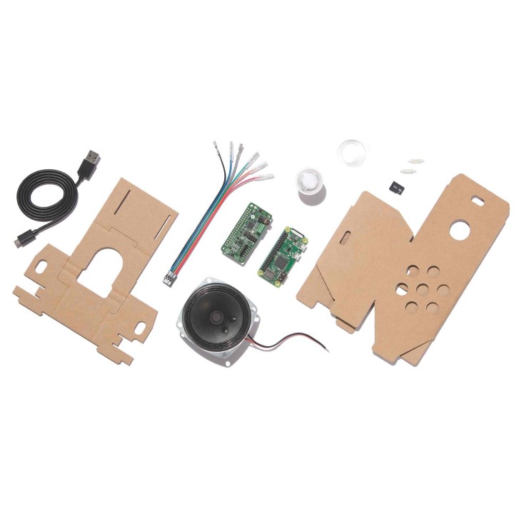 Google Aiy Voice Kit V2 V2.0 (Raspberry Pi Zero WH Included)