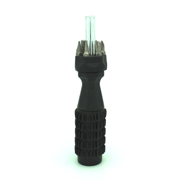 Multi Tip Screwdriver with 6 Bits