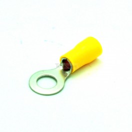 Ring Insulated Wire Connector Electrical Crimp Terminal Yellow RV5.5-6