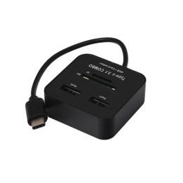USB C 3.1 Hub with SD Card Reader