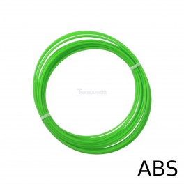 Flourescent Green ABS Filament 1.75mm 40g 3D Printer