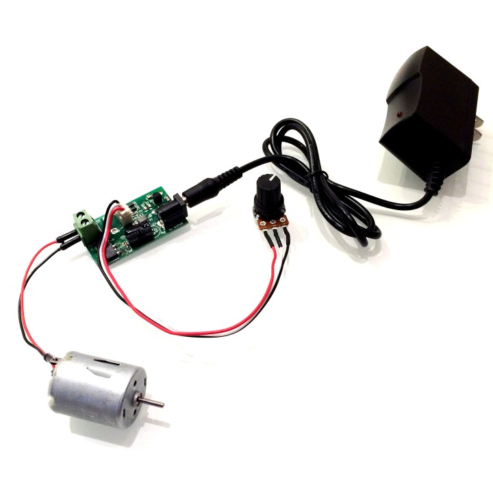DC Motor Speed Controller: 6V-28V 3A