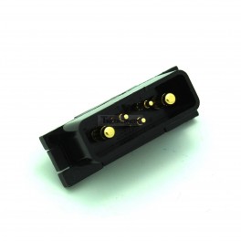 Ebike 5 Pin Round Male Battery Power Discharge Replacement Solder Connector Hailong