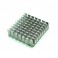 High-Performance 35mm x 35mm x 10mm Heatsink: Aluminum Silver, 10 Blades, Precision Design