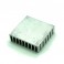 High-Performance 35mm x 35mm x 10mm Heatsink: Aluminum Silver, 10 Blades, Precision Design