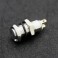 Metal Button Switch - Latching 8mm ON/OFF 2 Pin Small Round Pushbutton