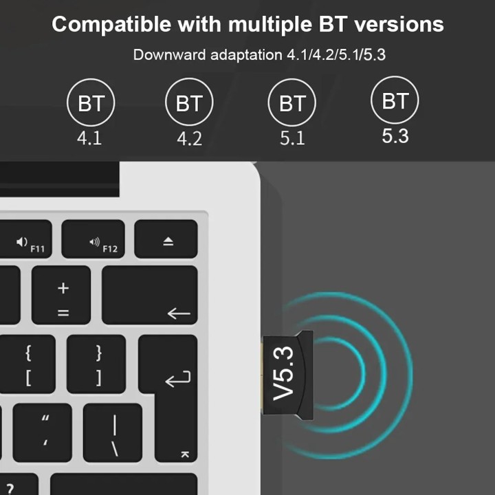 Bluetooth 5.3 Dongle USB V5.3