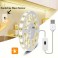 Touch Free Wave ON/OFF Sensor Cool White USB Powered LED Strip - 9.8ft