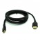 High Speed Mini HDMI (Source) to HDMI (Display) Cable, 1.8 m, Black 