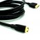 High Speed Mini HDMI (Source) to HDMI (Display) Cable, 1.8 m, Black 