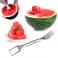 Watermelon Slicer Cutter, 2-in-1 Fork Stainless Steel Fruit Cutting Tool