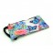 Pencilcase Pouch Silk Lined Butterfly & Flower Design