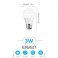 LED Small Light Bulb - 40W Equivalent 6W E27 1.7 inch Diameter