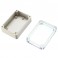 Clear Top ABS Project Box: 3.3" x 2.3" x 1.3"