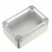Clear Top ABS Project Box: 3.3" x 2.3" x 1.3"