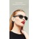 Bluetooth Smart Sunglasses with Touch Sensor Button and Built-In Speakers Microphone