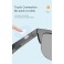 Bluetooth Smart Sunglasses with Touch Sensor Button and Built-In Speakers Microphone