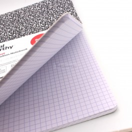 StaPro Composition Graph Notebook 5x5 Quad 80 Sheets 9 3/4 x 7 1/2 inches