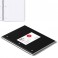Dealworthy Graph Notebook for Math Spiral Black Quad Rule 80 Sheet