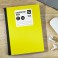 Pen+Gear Yellow Composition Book 80 Sheets College Ruled School Classic Notebook