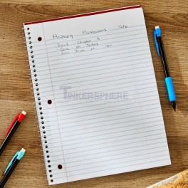 Pen+Gear 1 Subject Spiral Notebook Green College Ruled 70 Sheet