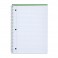 Pen+Gear 1 Subject Spiral Notebook Green College Ruled 70 Sheet
