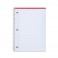 Pen+Gear 1 Subject Spiral Notebook Red College Ruled 70 Sheet