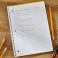 Pen+Gear 1 Subject Spiral Notebook Yellow Wide Ruled 70 Sheet