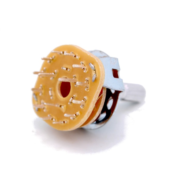 4 Position Rotary Switch: 3P4T