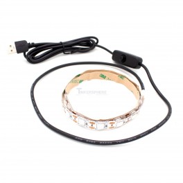 UV-C Disinfection LED USB Strip 1cm x 50cm