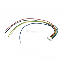 Female 6 Pin JST MX 1.25mm Connector with Wires