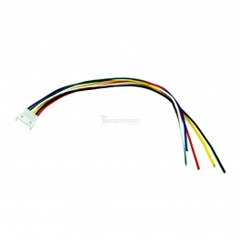 Male 6 Pin JST MX 1.25mm Connector with Wires