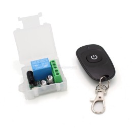DC 5–30V 433MHz 1-Channel RF Wireless Remote Control Relay Switch Module – Receiver & Transmitter Kit