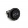 16mm Round Rocker Switch SPDT 3 Pin