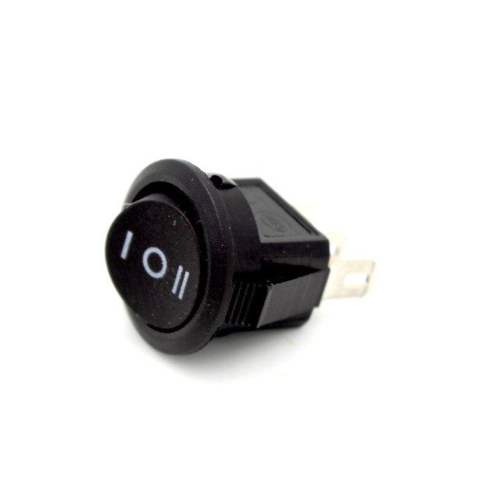 16mm Round Rocker Switch SPDT 3 Pin