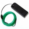 Green EL (Electroluminescent) Wire with Inverter - 3m