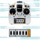 MC6C 2.4GHz 6 Channel Radio Transmitter with Antenna Receiver MC6RE for RC Drone Quadcopter Car Boat Helicopter