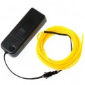 Yellow EL (Electroluminescent) Wire with Inverter - 3m