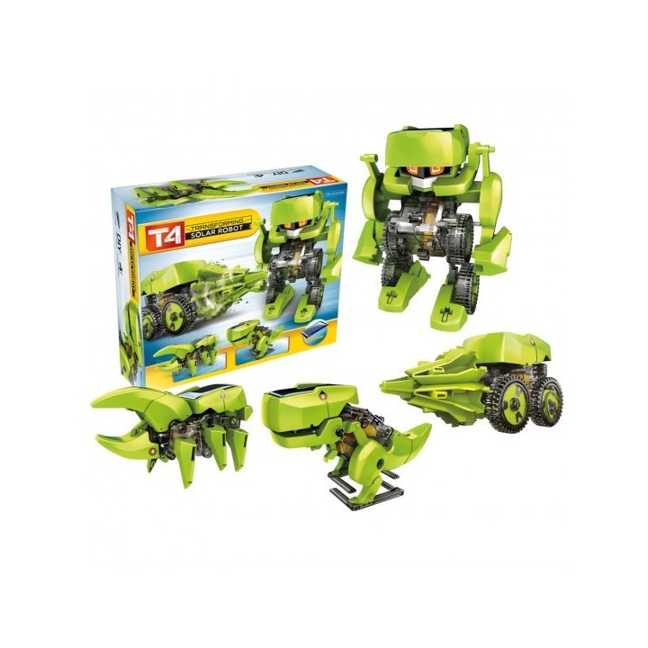 4-in-1 Transformer Solar Robot T4
