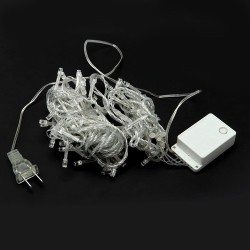 Warm White 10m 8-Mode LED String Lights / Fairy Lights / Christmas Lights