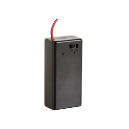 Enclosed 9V Battery Holder with On/Off Switch