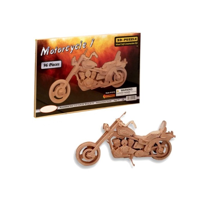 Motorcycle Wood Model